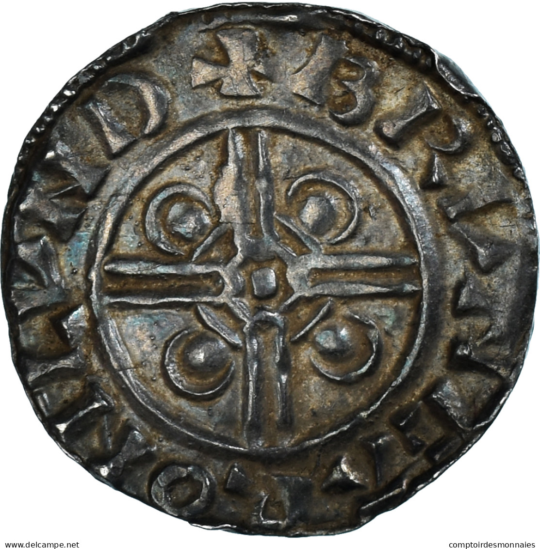 Monnaie, Grande-Bretagne, Anglo-Saxon, Cnut, Penny, 1016-1035, Londres, TTB+ - …-1066 : Celticas / Anglo-Saxonas