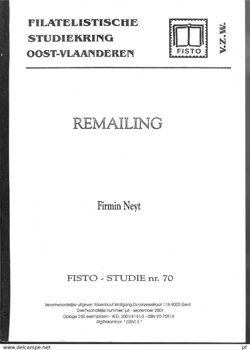 Fisto Studie 70   REMALING  Zie Afbeelding 2 - Philately And Postal History