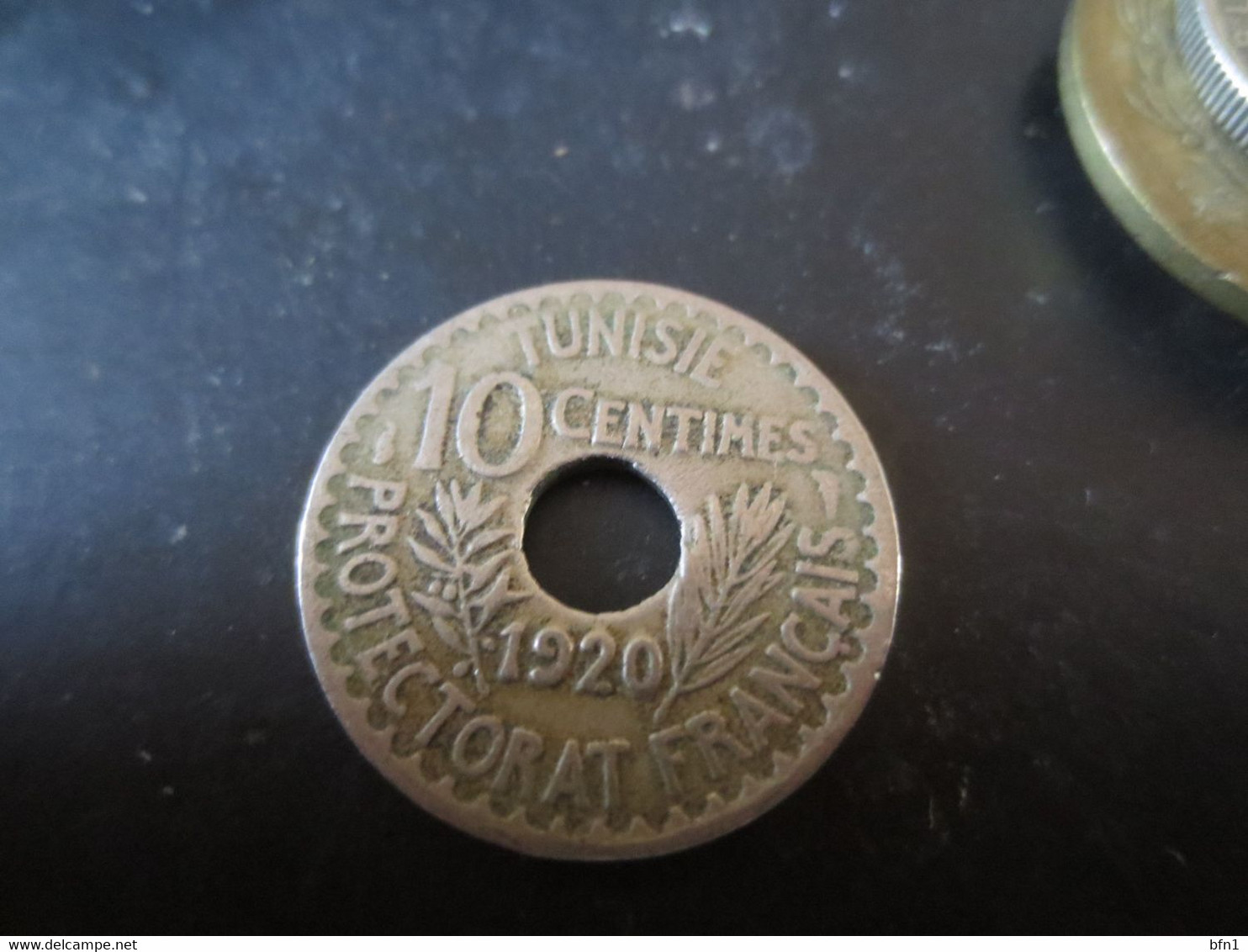 FRANCE- TUNISIE 10 CENTIMES 1920- SUP - Tunisie