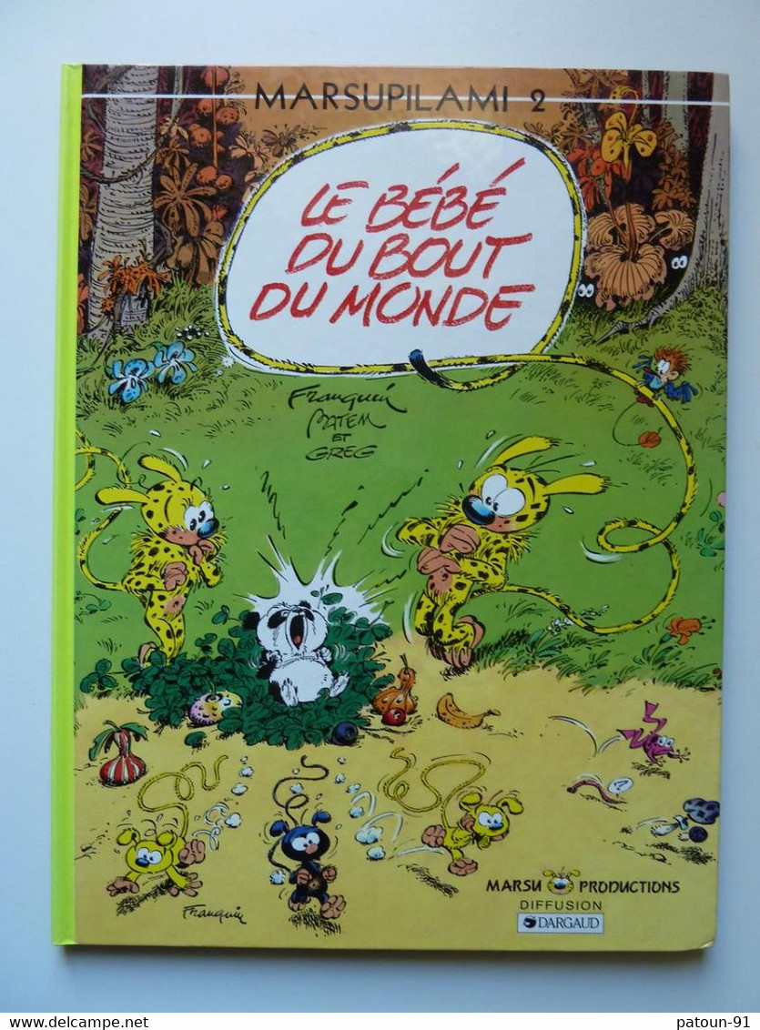 Le Marsipulami, Le Bébé Du Bout Du Monde En EO En TTBE - Marsupilami