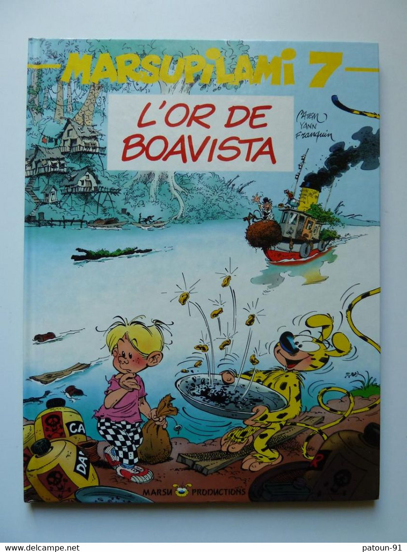 Le Marsipulami, L'Or De Boavista En EO En TTBE - Marsupilami