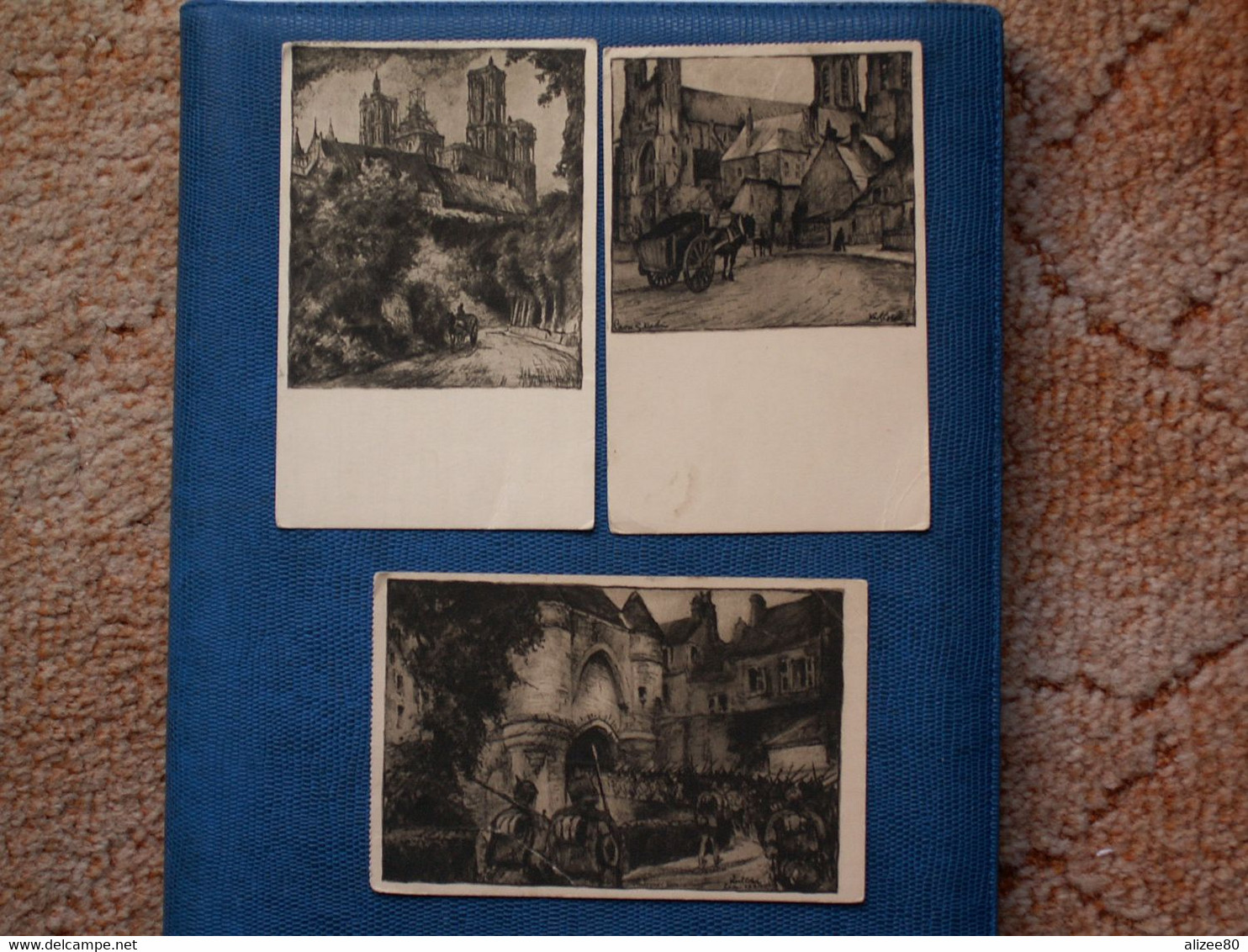 LOT  3  CPA    GUERRE  14  SIGNEES  VALLET  Avc  CACHETS  ALLEMANDS - Vallet, L.