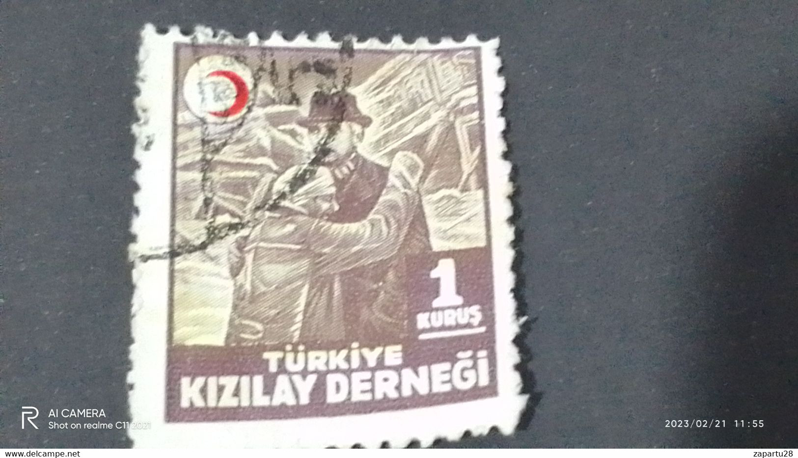 TÜRKEY--YARDIM PULLARI-1930-50-    1K   ÇOCUK ESİRGEME PULU  DAMGALI - Wohlfahrtsmarken