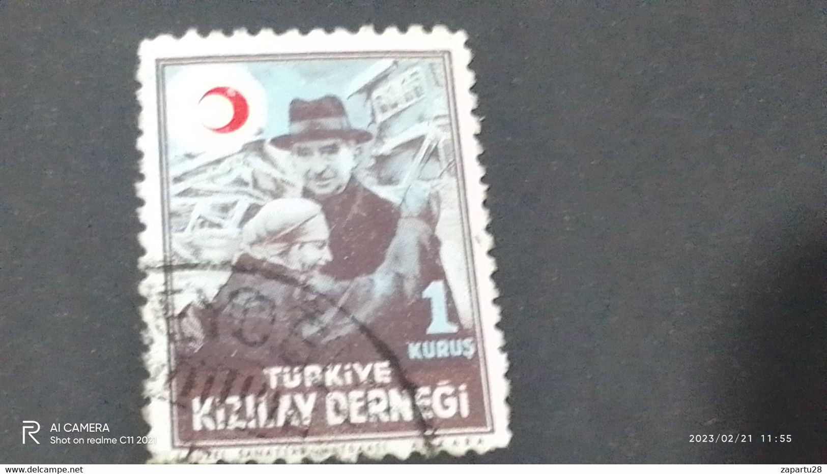 TÜRKEY--YARDIM PULLARI-1930-50-    1K   ÇOCUK ESİRGEME PULU  DAMGALI - Francobolli Di Beneficenza