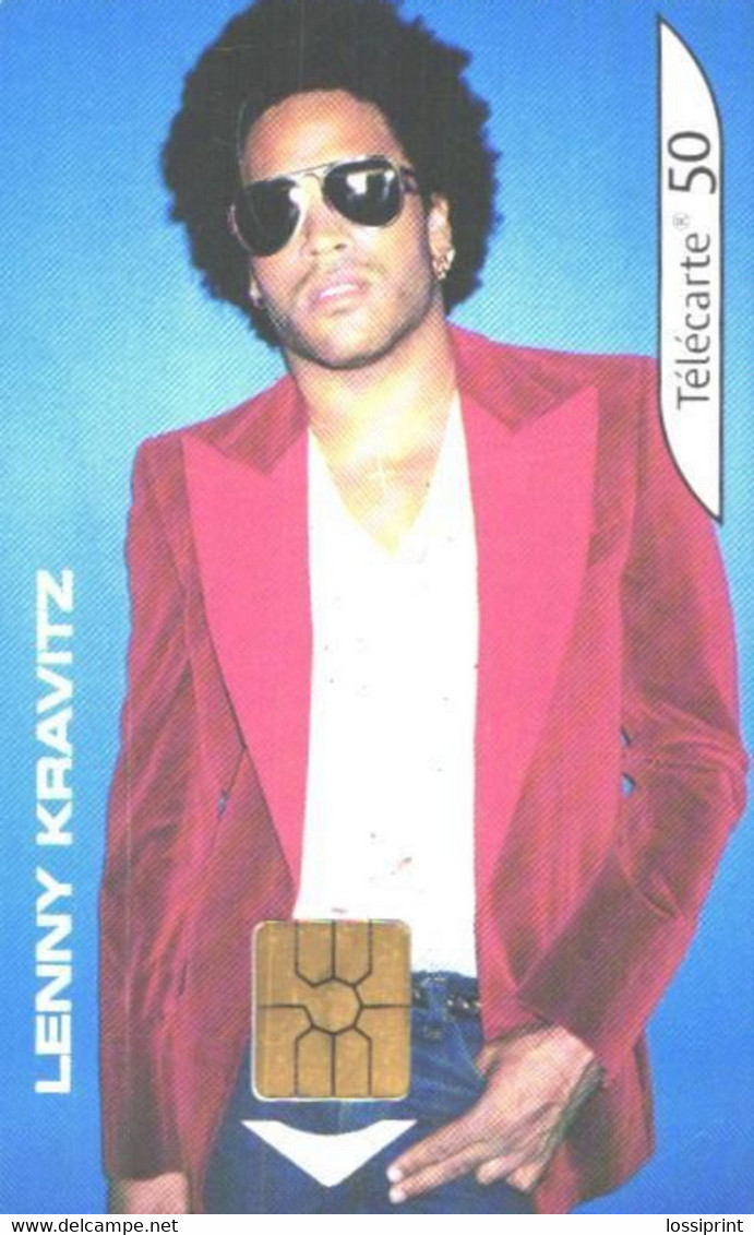 France:Used Phonecard, 50 Units, Lenny Kravitz - 2004