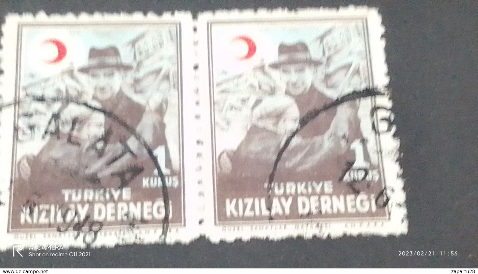 TÜRKEY--YARDIM PULLARI-1930-50-    1K   ÇOCUK ESİRGEME PULU  DAMGALI - Francobolli Di Beneficenza