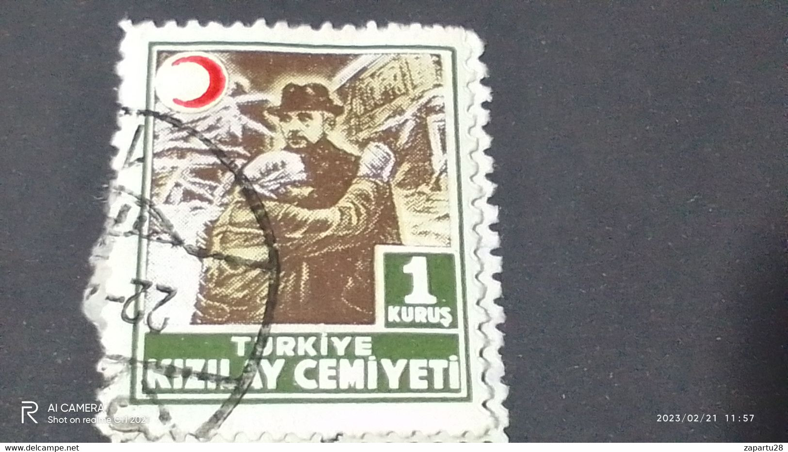 TÜRKEY--YARDIM PULLARI-1930-50-    1K   ÇOCUK ESİRGEME PULU  DAMGALI - Wohlfahrtsmarken