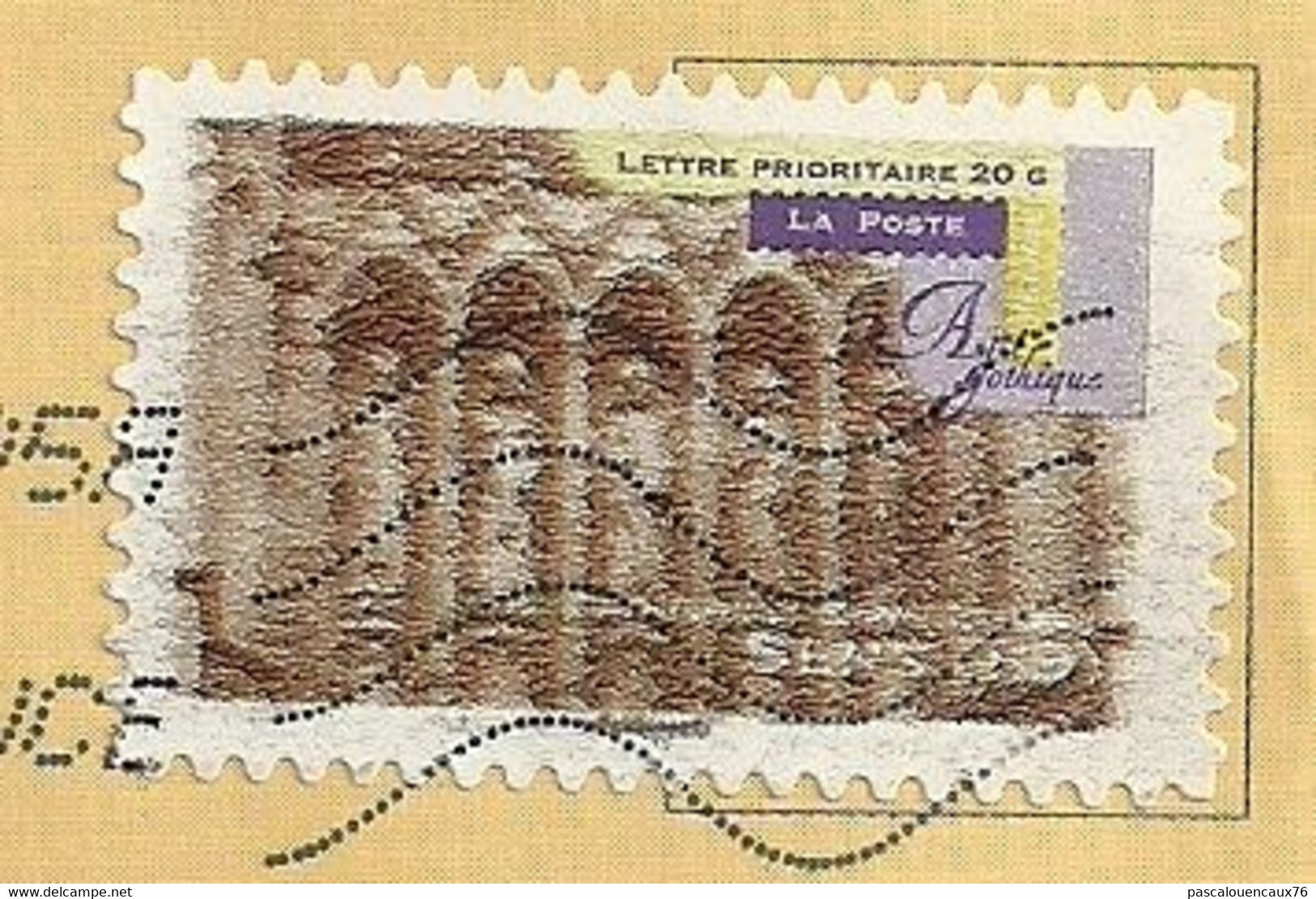 France 2011 - Variété Visuel Flou - Cathédrale Sens - N° Y&T 552 - Voir Scans - Used Stamps