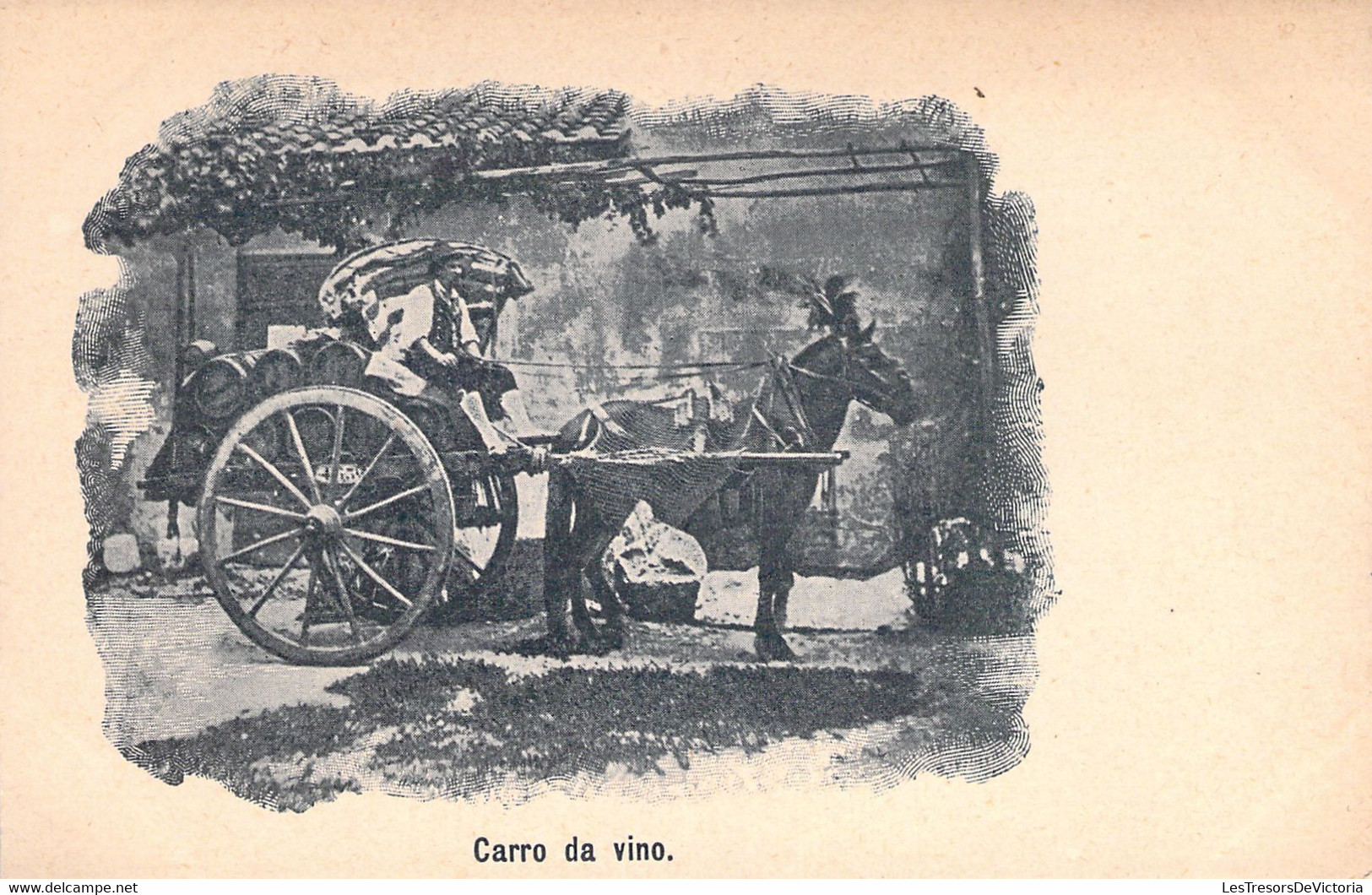 VIEUX METIERS - Vignes - CARRO DA VINO  - Carte Postale Ancienne - Vines