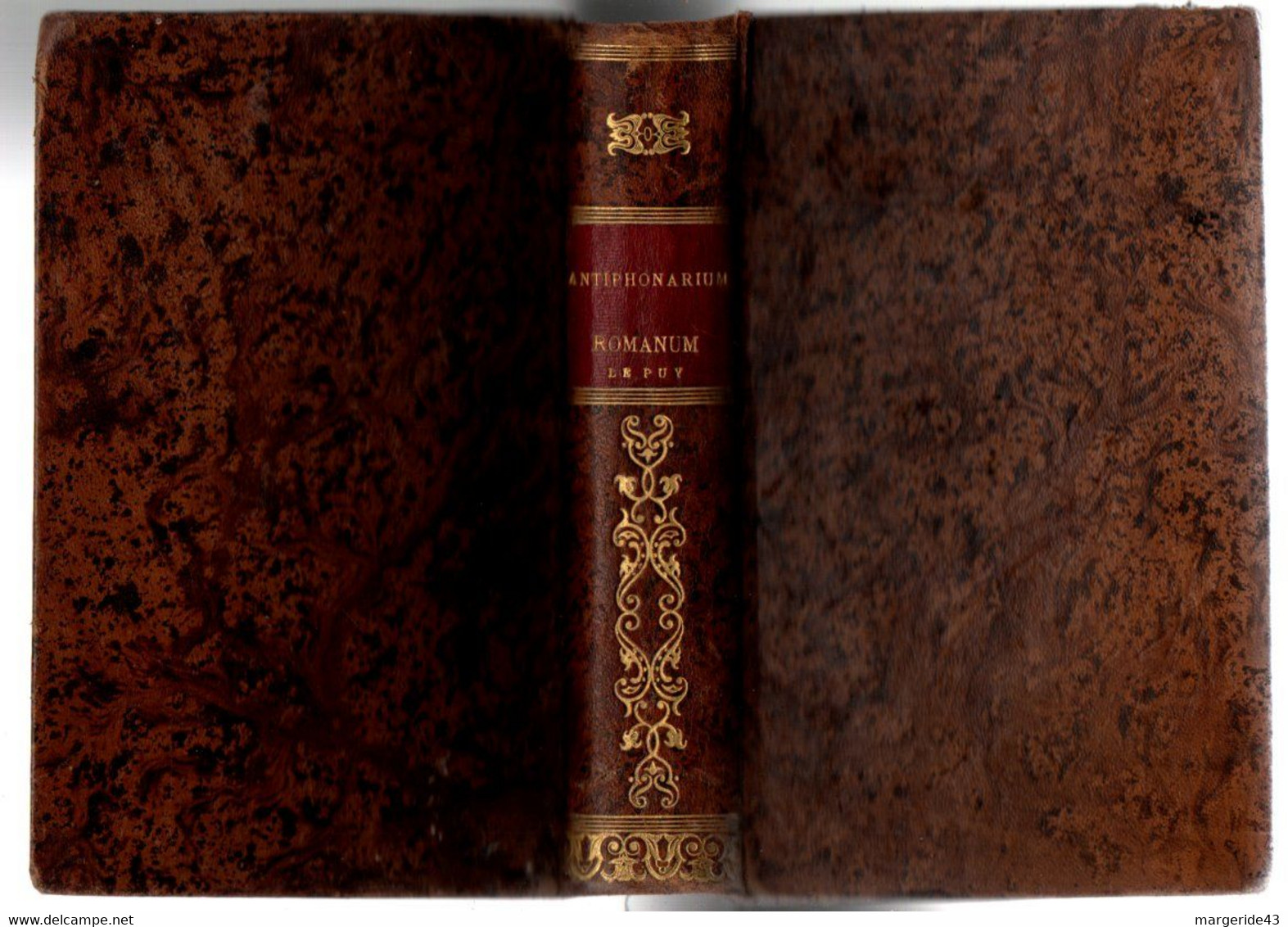 1890 ANTIPHONARIUM ROMANUM LE PUY  EN LATIN - Livres Anciens