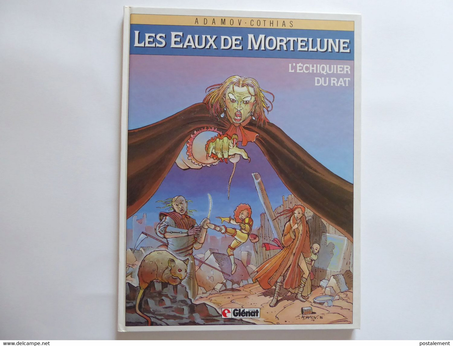 BD LES EAUX DE MORTELUNE - 1 - L'échiquier Du Rat - BE - EO 1986 - Eaux De Mortelune, Les