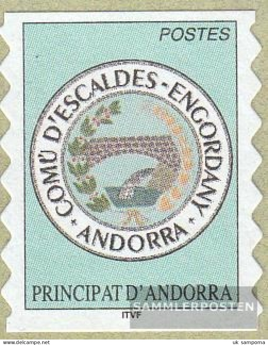 Andorra - French Post 596 (complete Issue) Unmounted Mint / Never Hinged 2003 Crest - Booklets