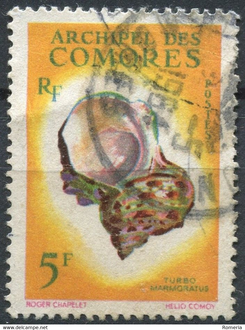 Comores - 1962 - Yt 22 + Yt 23 - Oblitérés - Poste Aérienne