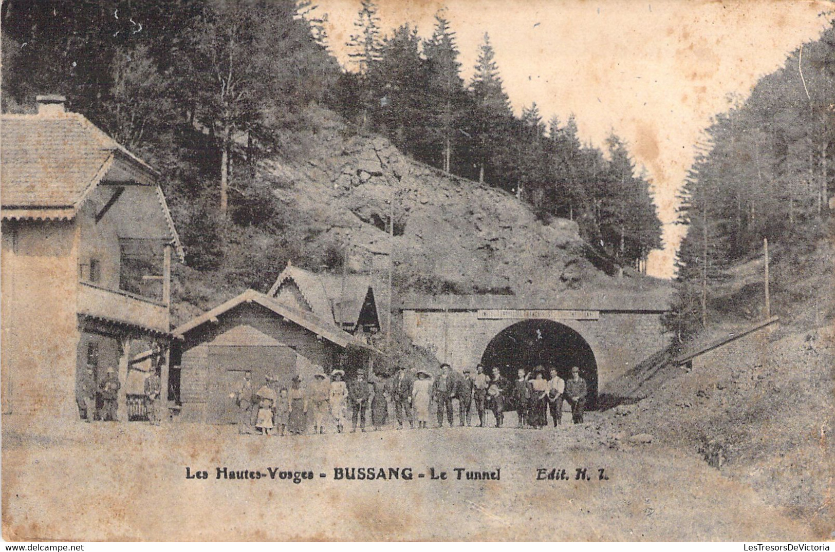 FRANCE - 88 - BUSSANG - Le Tunnel - Editeur HT - Carte Postale Ancienne - Bussang