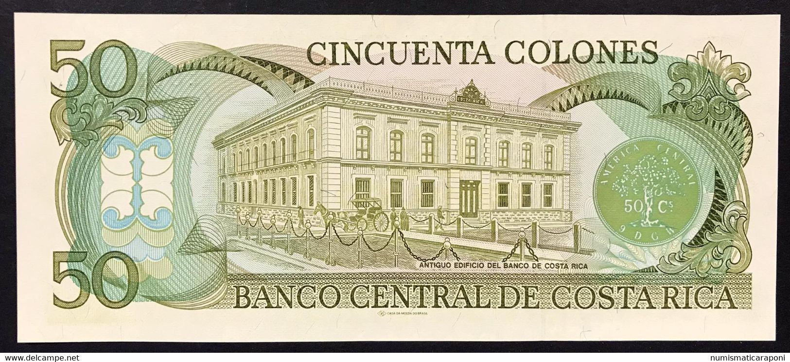 Banco De Costa Rica 50 Colones 1988 Pick#253 Fds Unc  LOTTO 2181 - Costa Rica