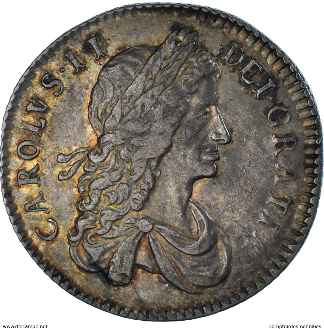 Monnaie, Grande-Bretagne, Charles II, Shilling, 1663, TTB, Argent, Spink:3372 - 1485-1662 : Tudor / Stuart