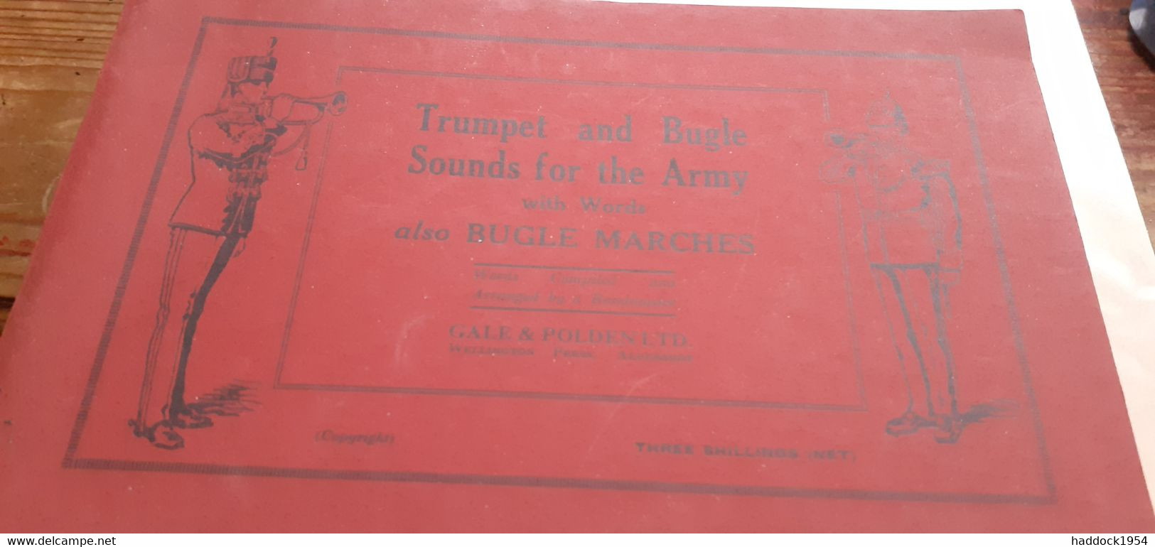 Trumpet And Bugle For The Army With Words Also Bugle Marches Gale And Polden - Ejército Británico