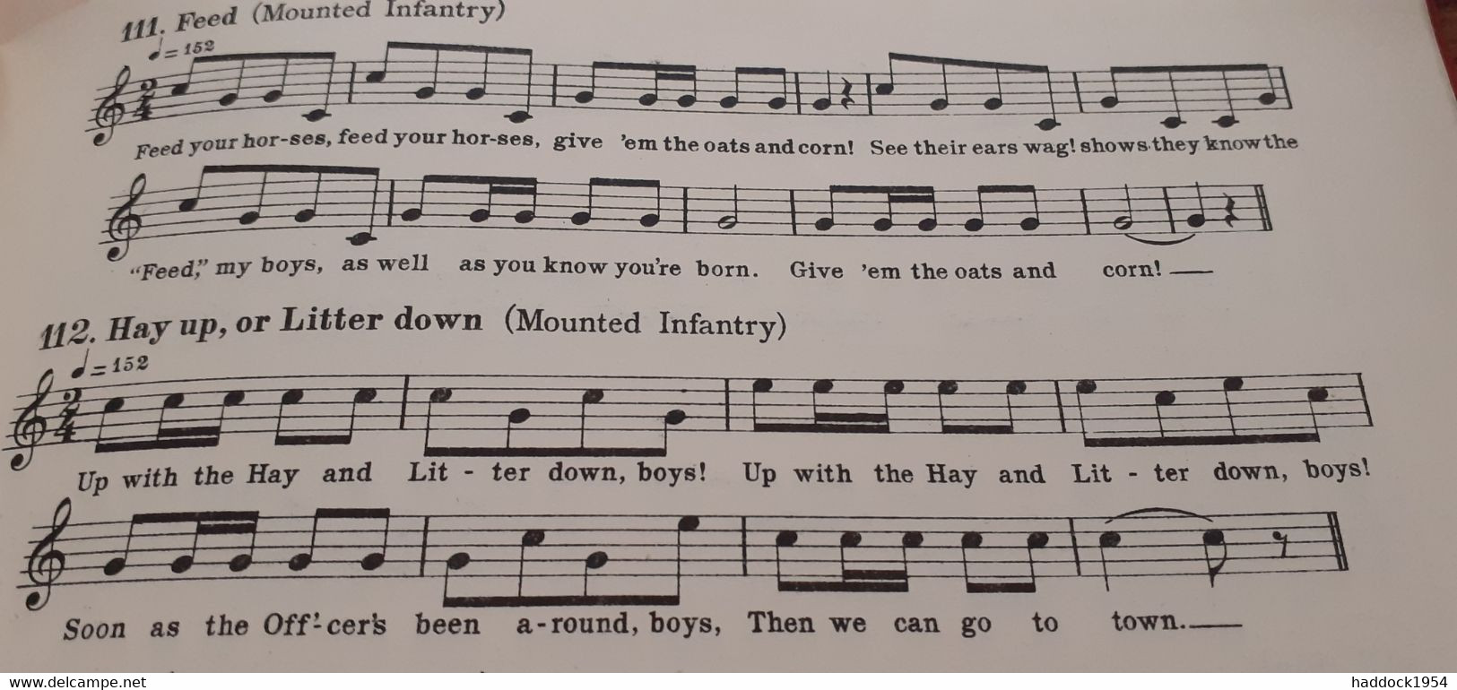 Trumpet And Bugle For The Army With Words Also Bugle Marches Gale And Polden - British Army