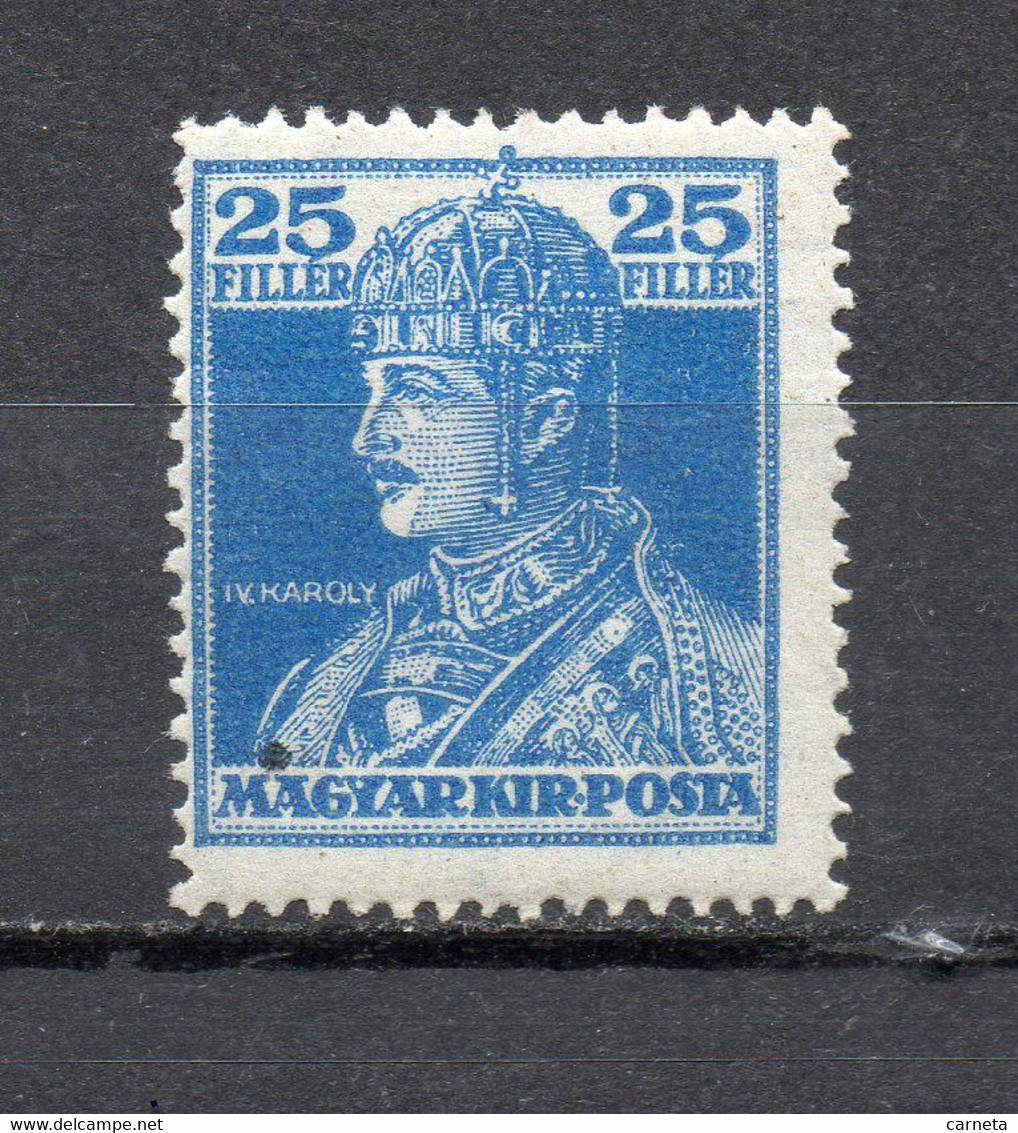 HONGRIE  N° 190   NEUF SANS CHARNIERE  COTE  0.20€     CHARLES Ier  VOIR DESCRIPTION - Unused Stamps