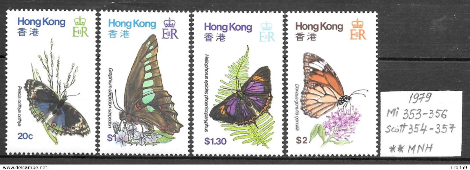Hong Kong 1979 - Michel 353-356,Scott 354-357,MNH(mint Never Hinged) - Unused Stamps