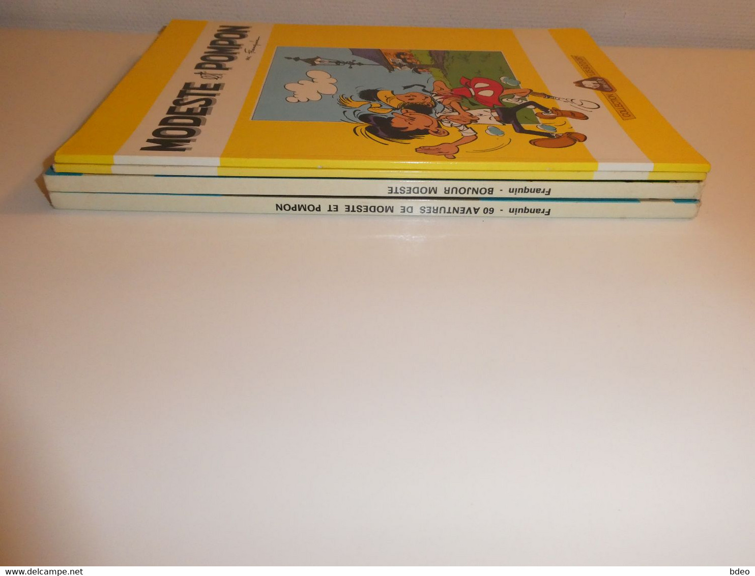 LOT MODESTE ET POMPON COLLECTION COTE D'OR + TOMES 1/2 (Reeditions  / Franquin) - Wholesale, Bulk Lots