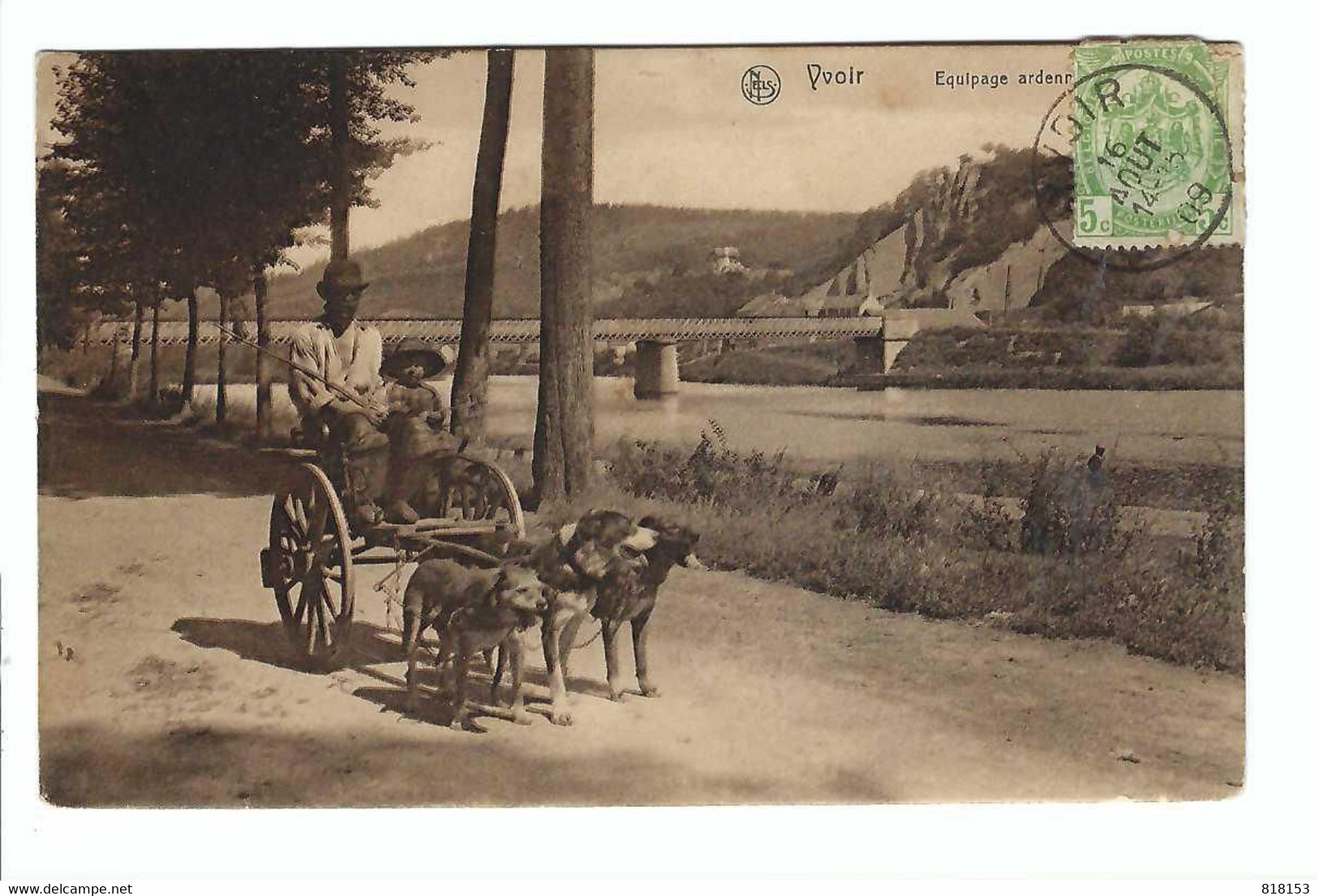 Yvoir  Equipage Ardennaise  1909 - Yvoir