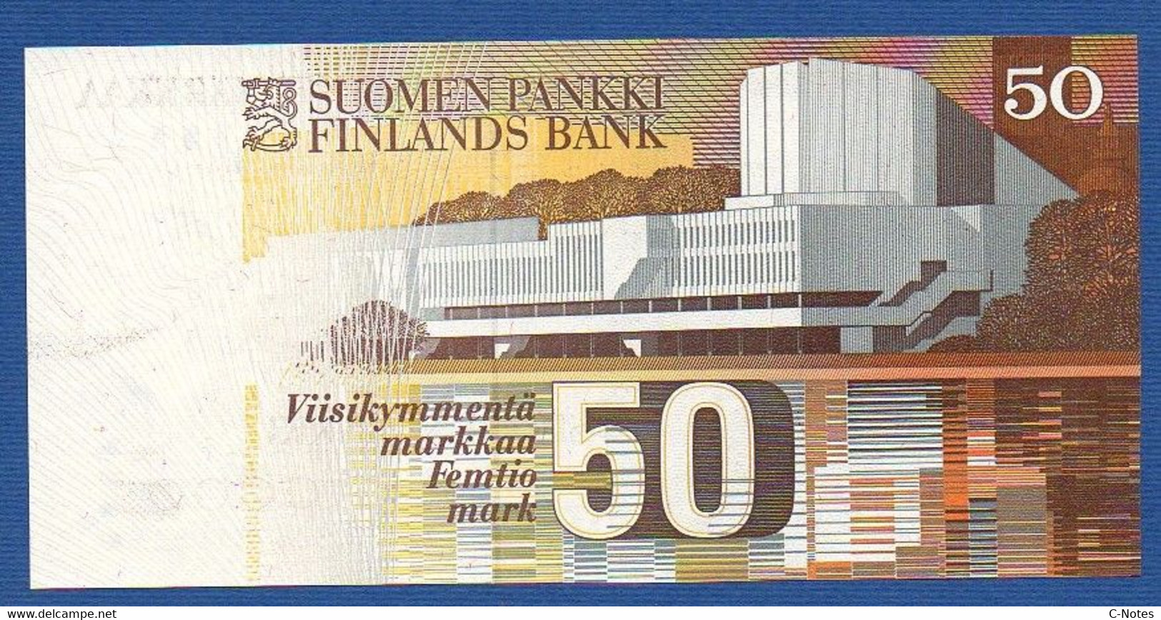 FINLAND - P.114a (9) – 50 Markkaa 1986,  UNC, Serie 3049314803 - Finlande