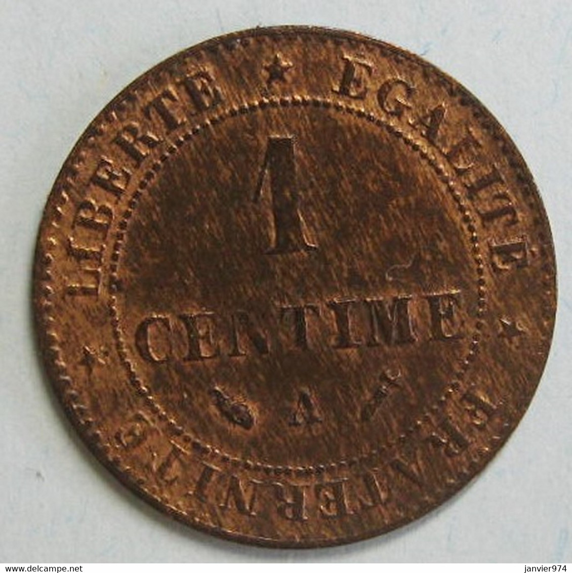 1 Centime Cérès 1889 A Paris. En Bronze , Gadoury 88 , TTB +++ - 1 Centime
