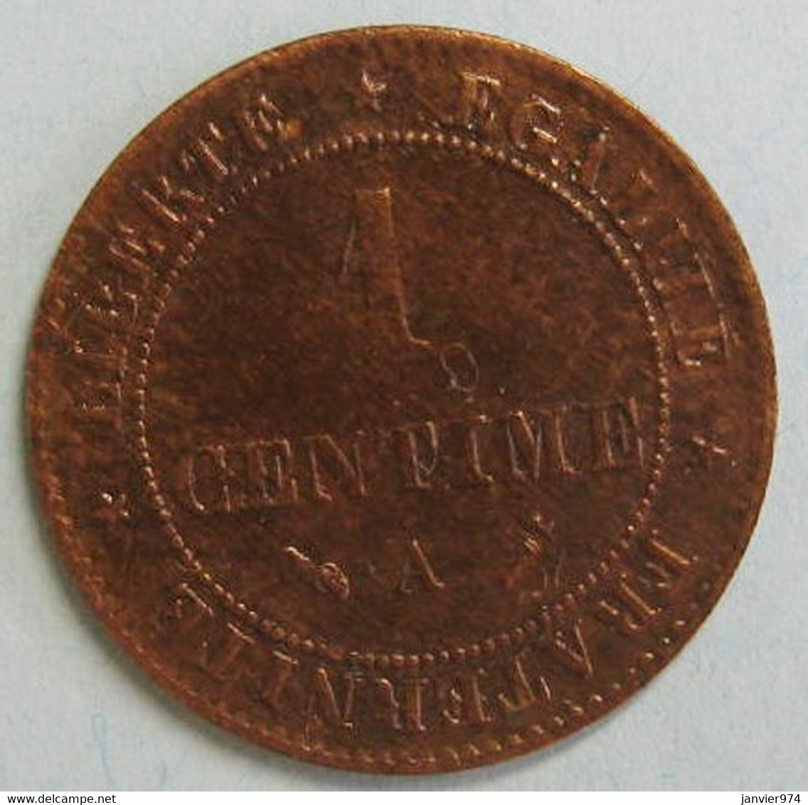 1 Centime Cérès 1895 A Paris. En Bronze , Gadoury 88 , Superbe - 1 Centime