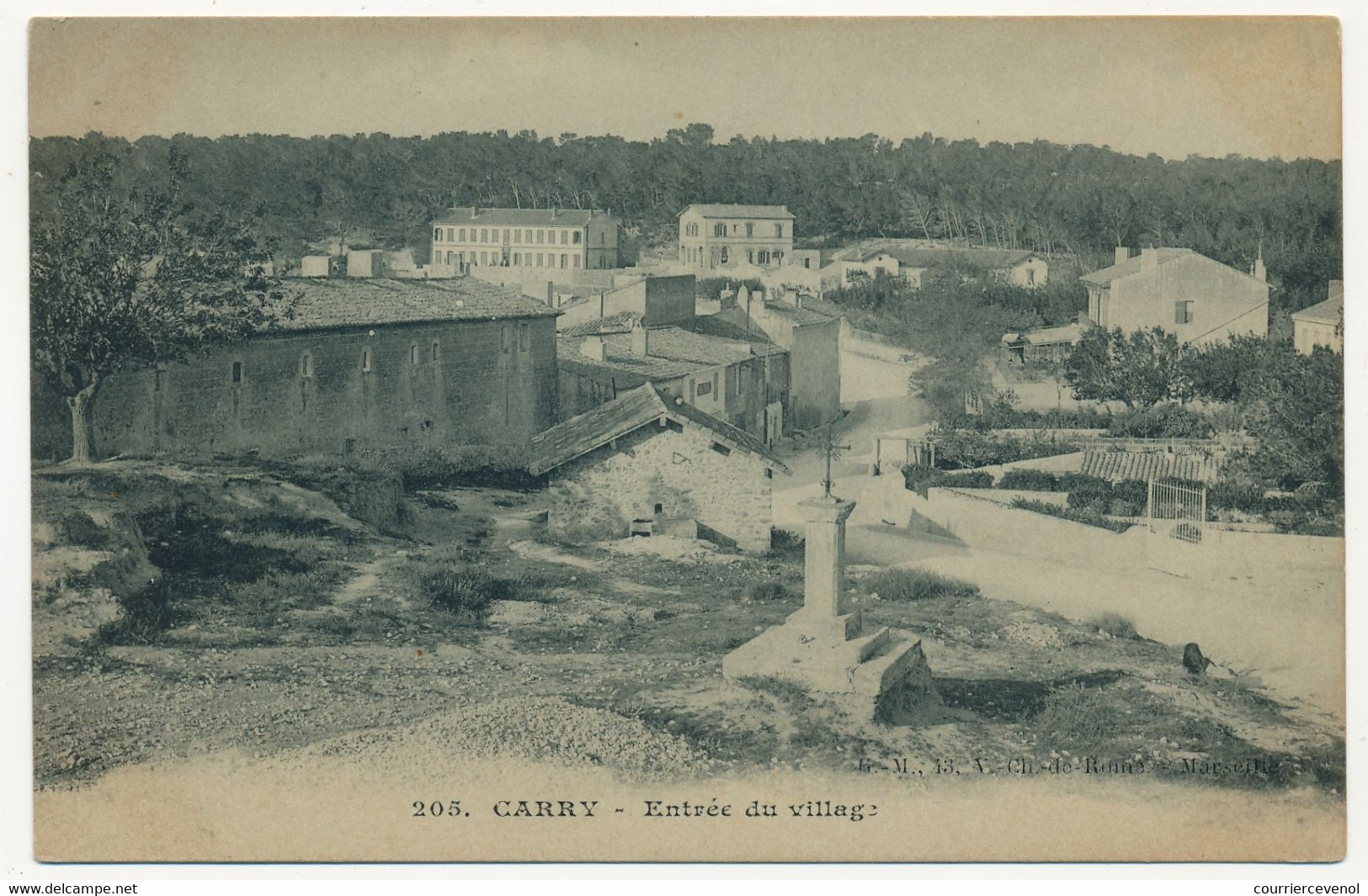 CPA - CARRY-LE-ROUET (B Du R) - Entrée Du Village - Carry-le-Rouet