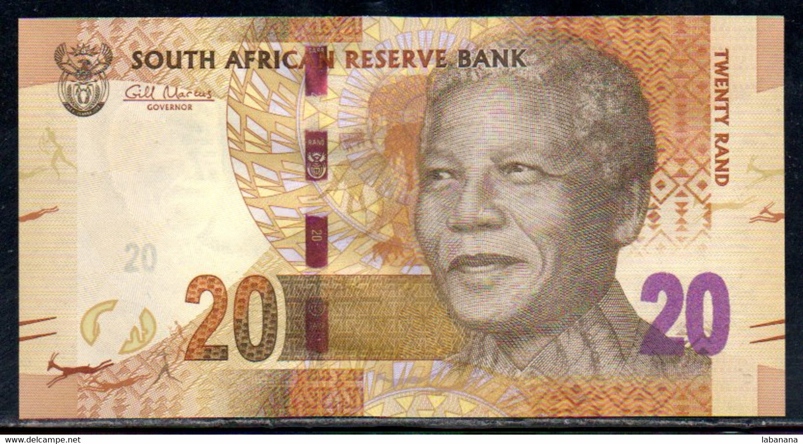 659-Afrique Du Sud 20 Rand 2012 AD641B Neuf/unc - Afrique Du Sud