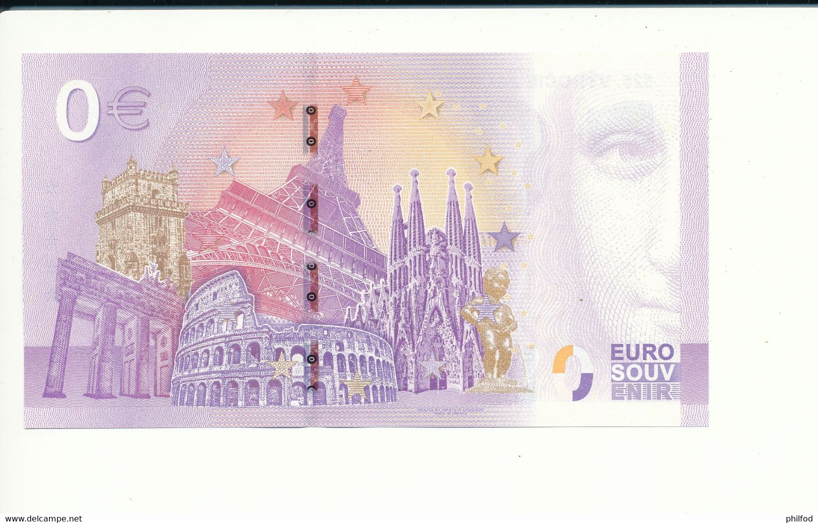 Billet Touristique 0 Euro - 525. VÝROČIE ZALOŽENIA THURZOVSKO-FUGGEROVSKEJ SPOLOČNOSTI - EECU - 2020-1 - N°  5625 - Autres & Non Classés