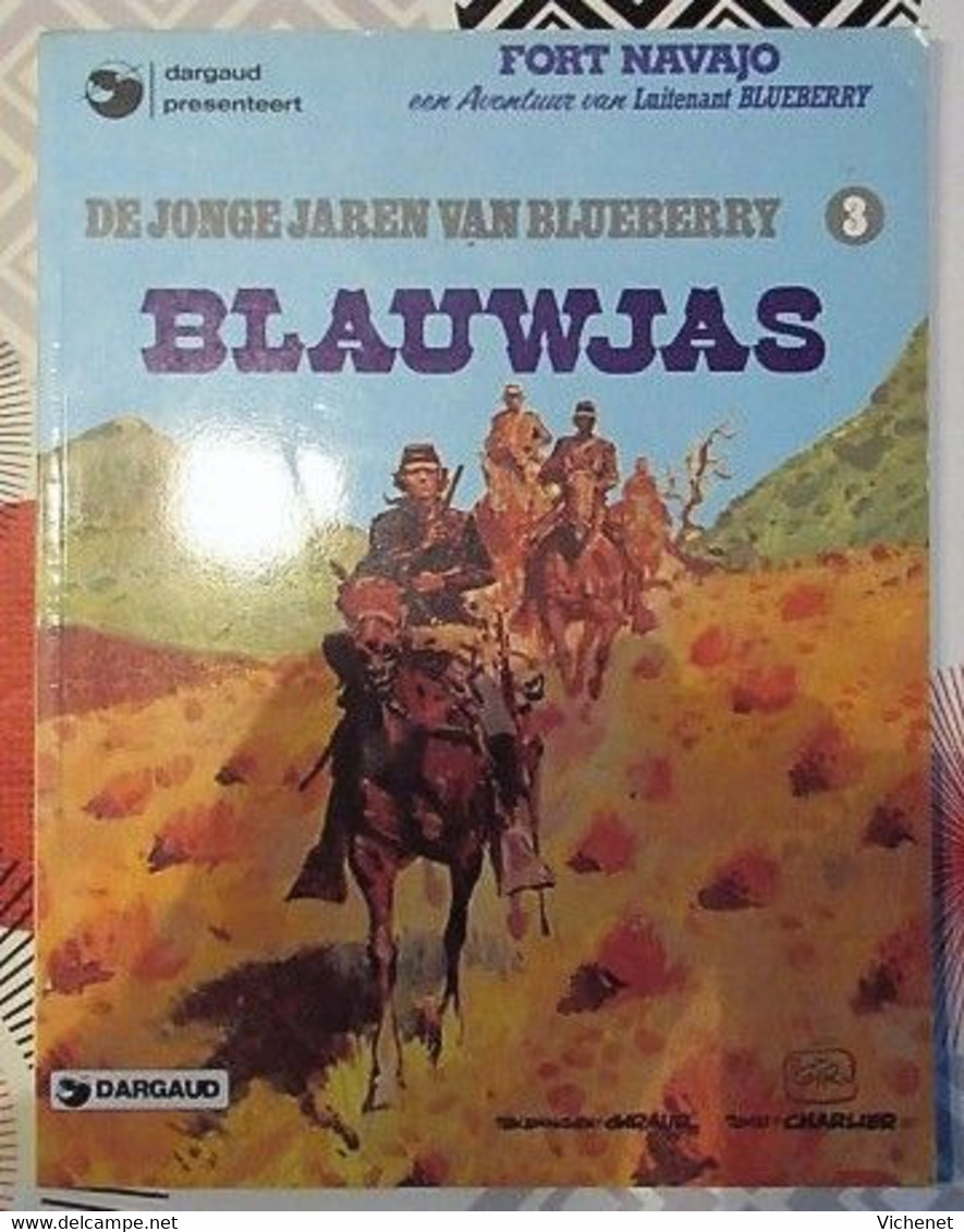 De Jonge Jaren Van Blueberry - 3 - Blauwjas (Eerste Druk) - Blueberry