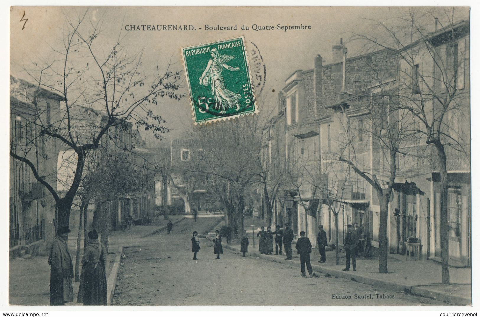 CPA - CHATEAURENARD (B Du R) - Boulevard Du Quatre-Septembre - Chateaurenard