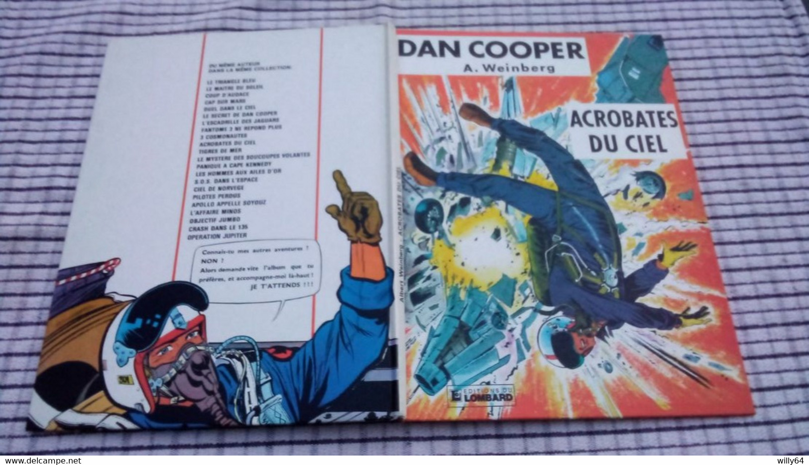 DAN COOPER    " Acrobates Du Ciel "   1978  TBE - Dan Cooper