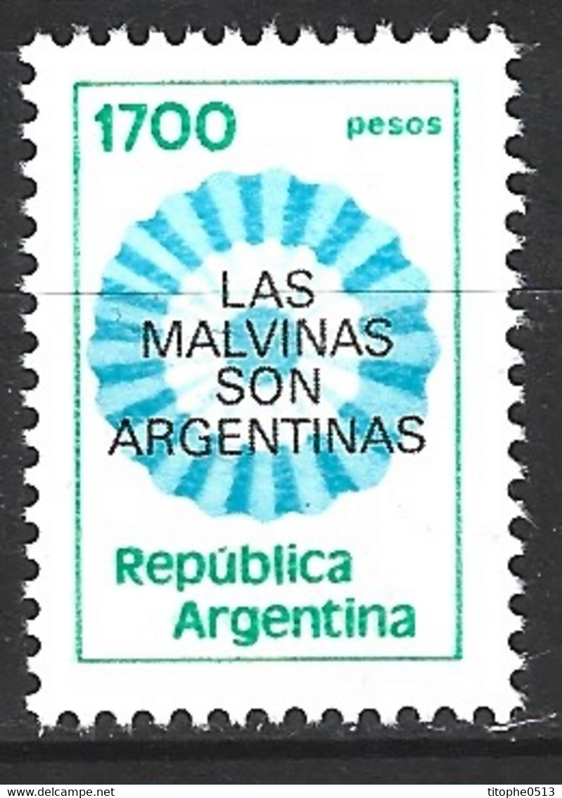 ARGENTINE. N°1288 De 1982. Les Malouines Sont Argentines. - Altri & Non Classificati