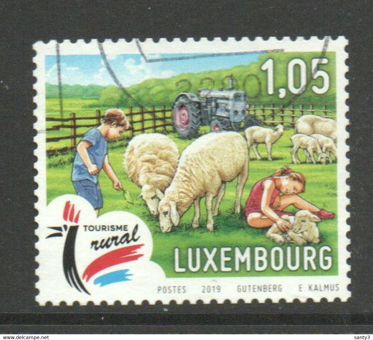 Luxemburg 2019 Yv 2148, Prachtig Gestempeld - Used Stamps