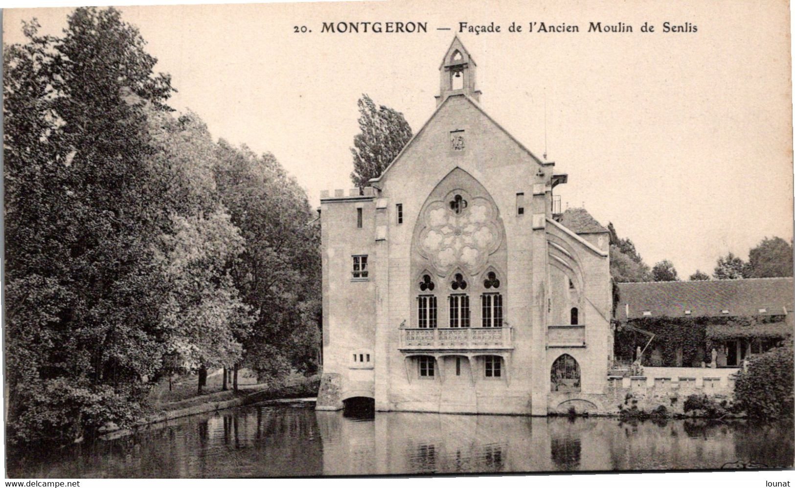 91 MONTGERON - Façade De L'ancien Moulin De Senlis - Montgeron