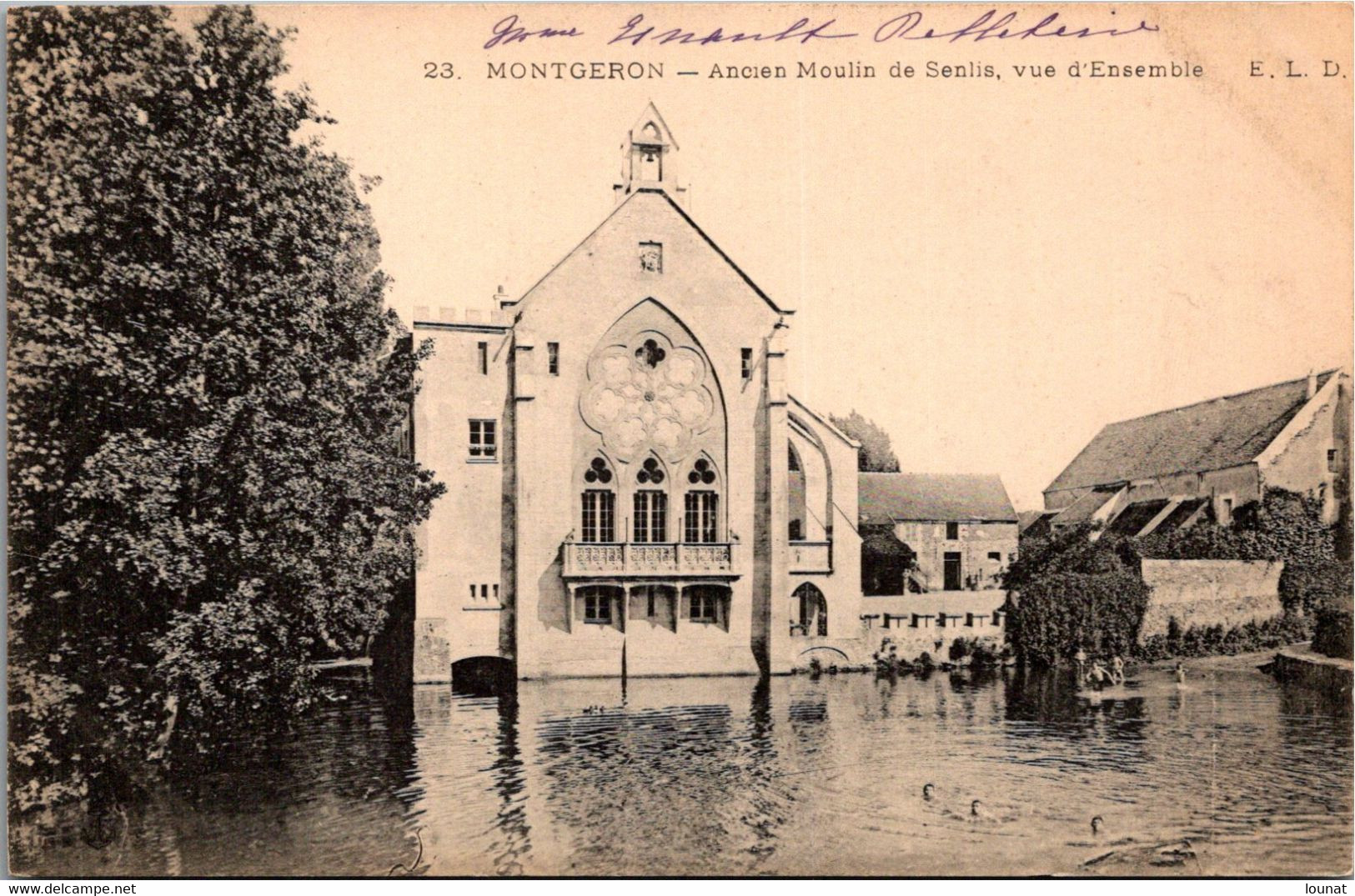 91 MONTGERON - Façade De L'ancien Moulin De Senlis, Vue D'ensemble - Montgeron