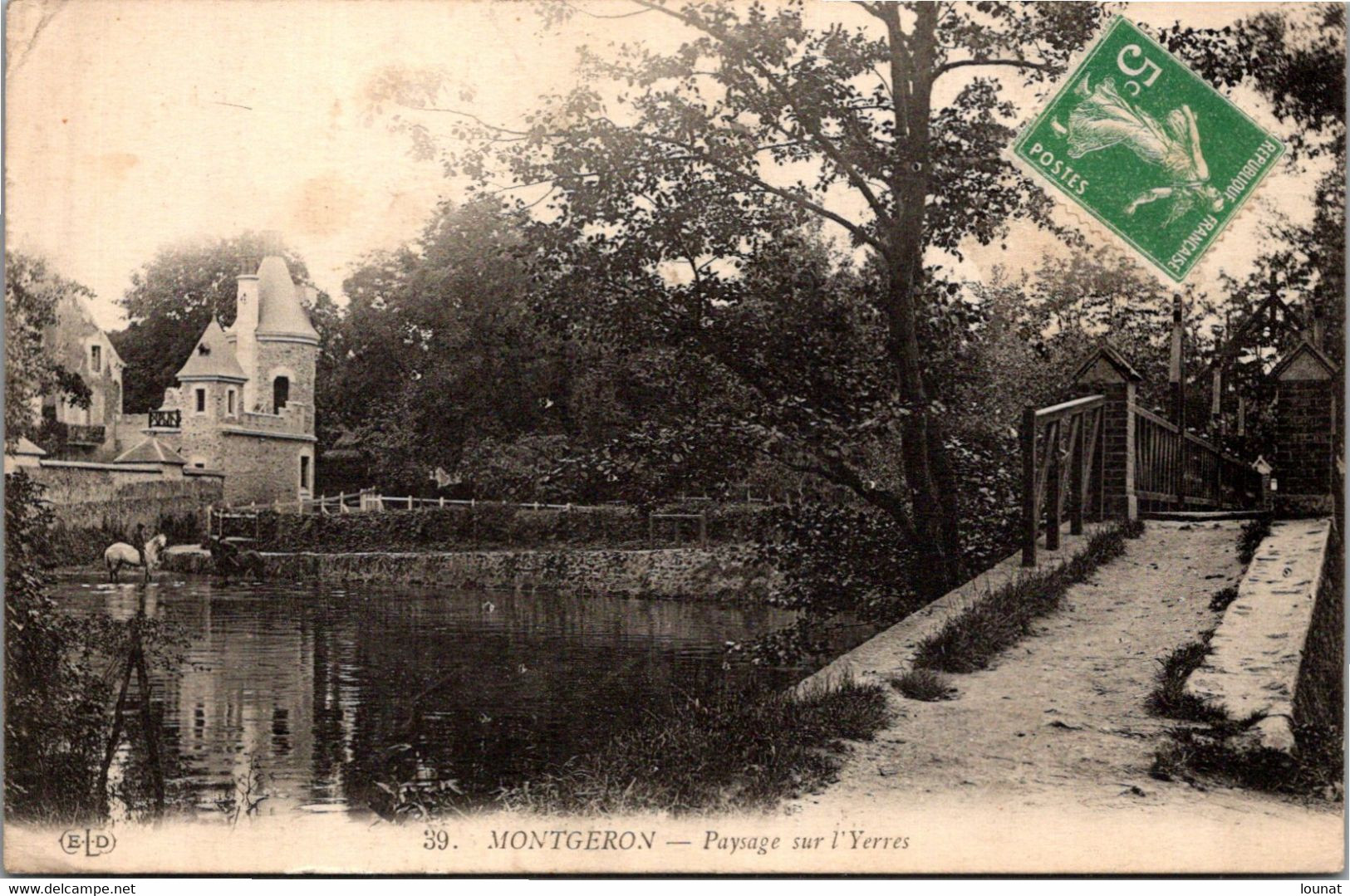 91 MONTGERON - Paysage Sur L'Yerres - Montgeron