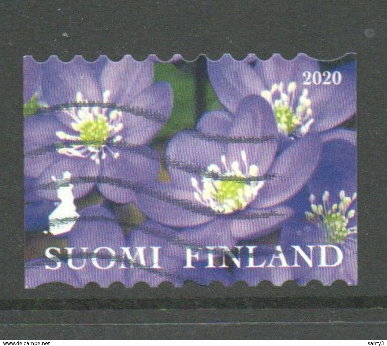 Finland 2020 Yv 2669 Bloemen, Gestempeld - Used Stamps