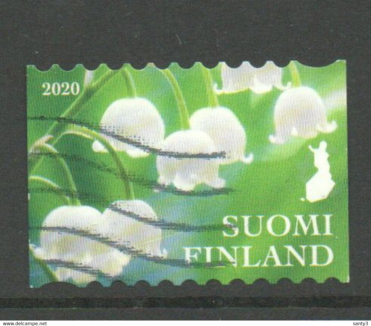 Finland 2020 Yv 2670 Bloemen, Gestempeld - Gebraucht