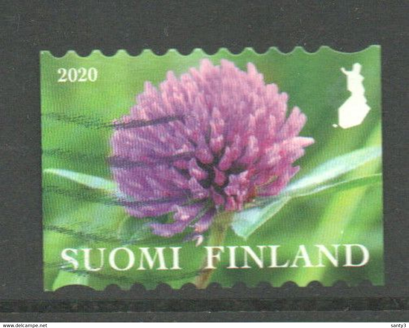 Finland 2020 Yv 2674 Bloemen, Gestempeld - Usados