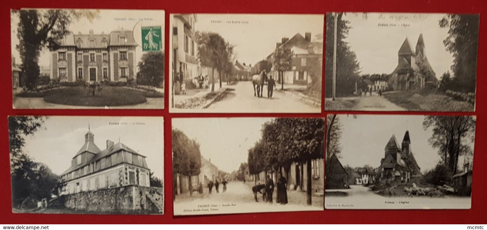 6 Cartes - Froissy   -( 60. Oise ) - Froissy