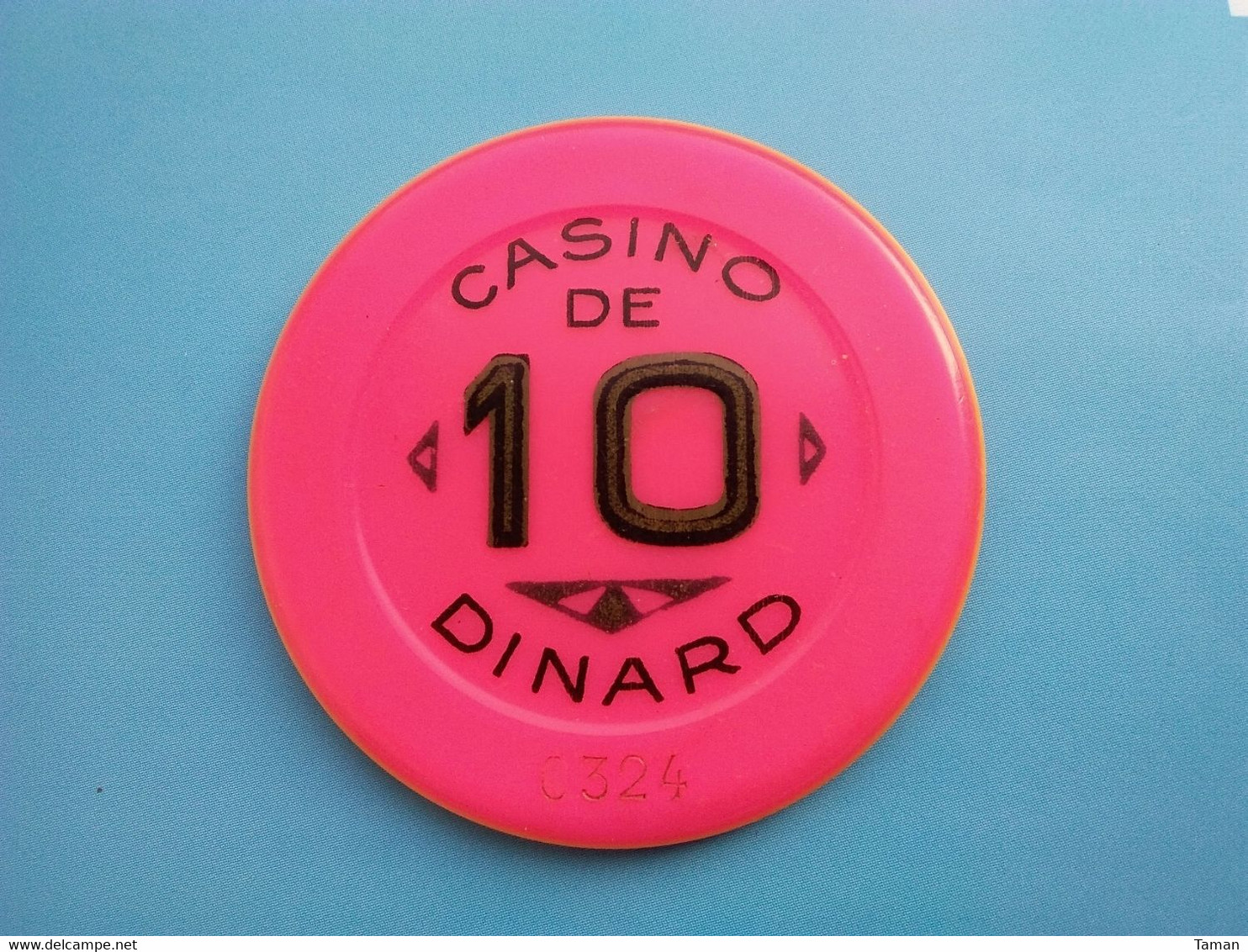 Casino De Dinard   -  10  Francs - Casino