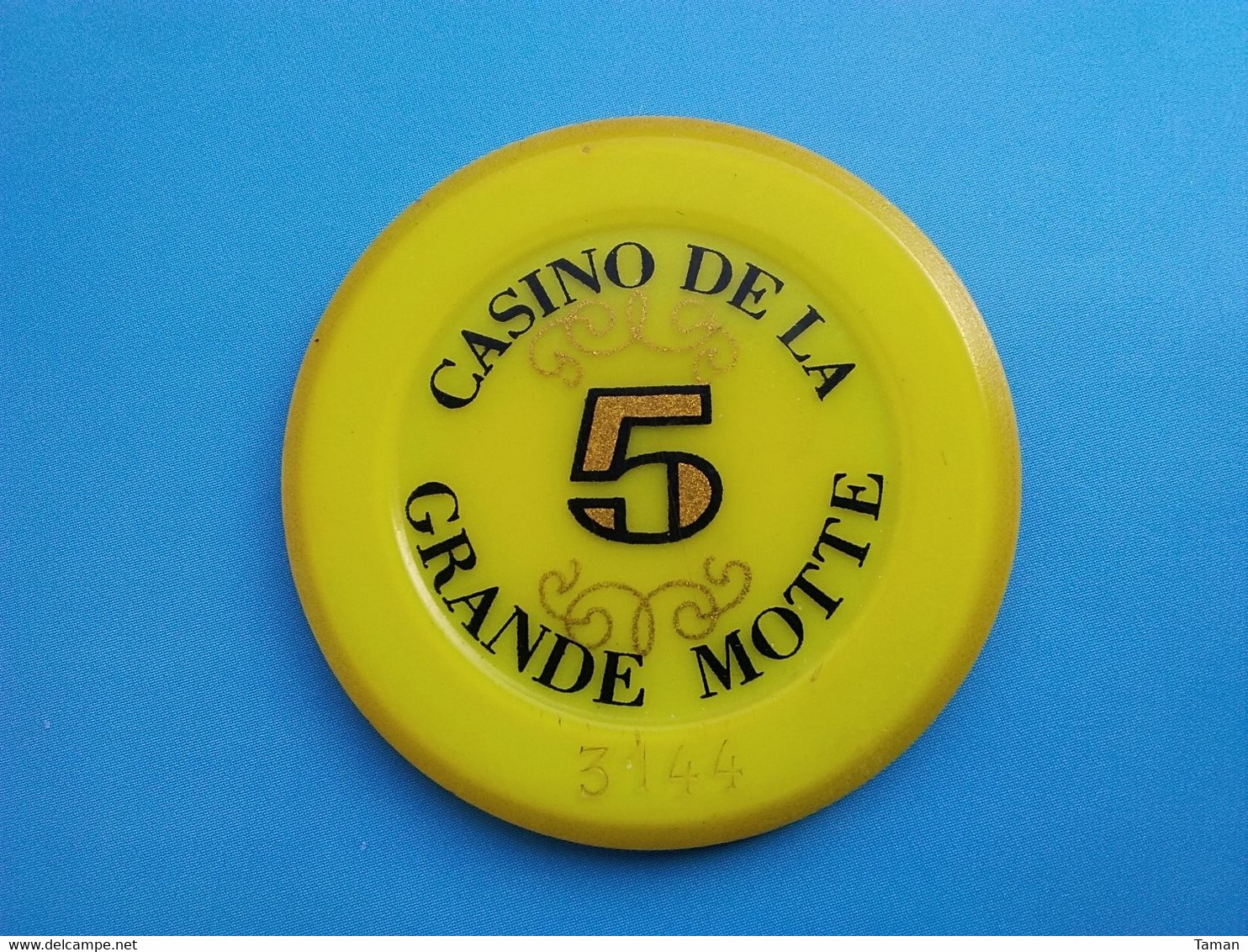 Casino De La Grande Motte   -  5  Francs - Casino