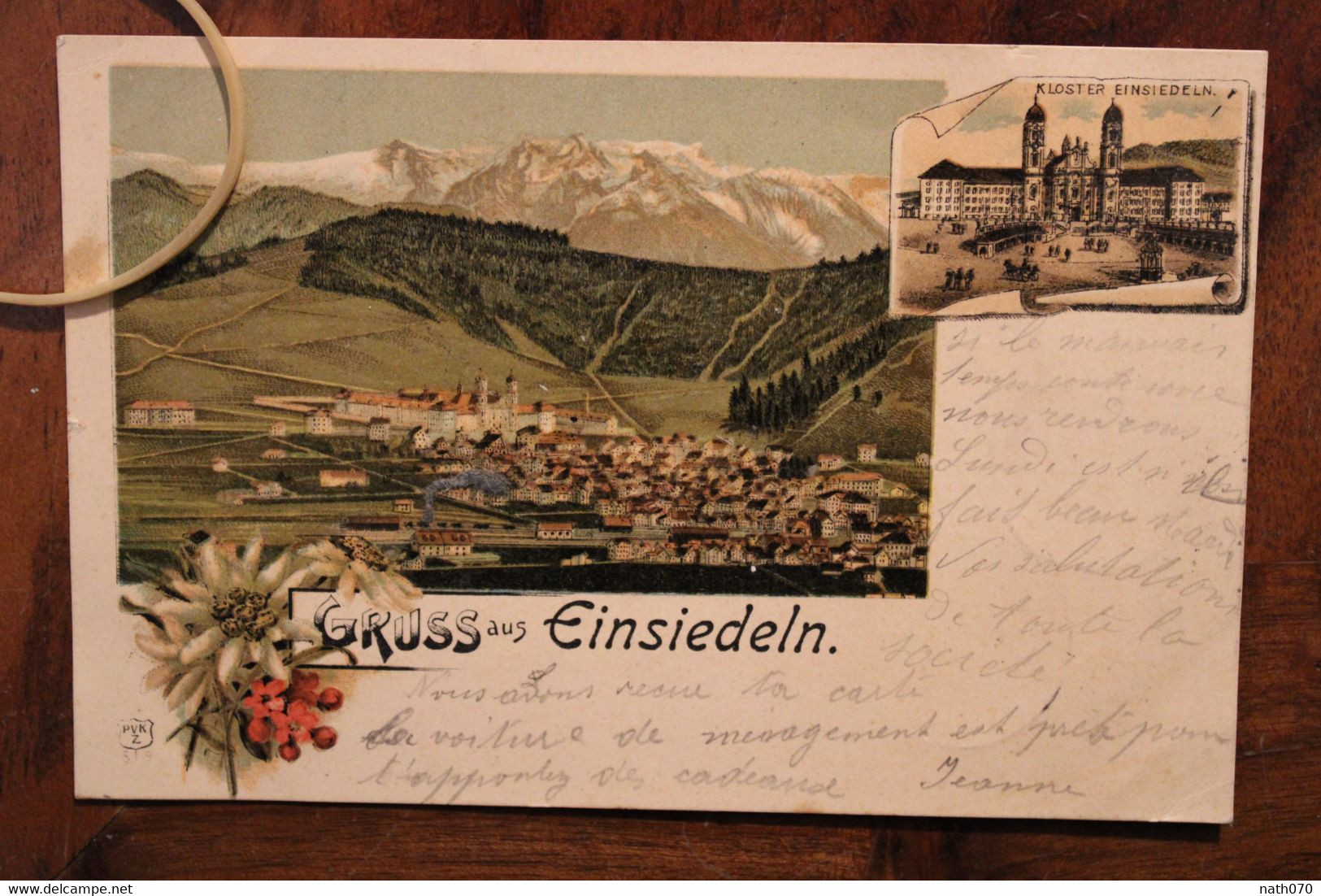 CPA AK 1902 Suisse Gruss Aus Einsiedeln Schweiz Litho Switzerland - Einsiedeln