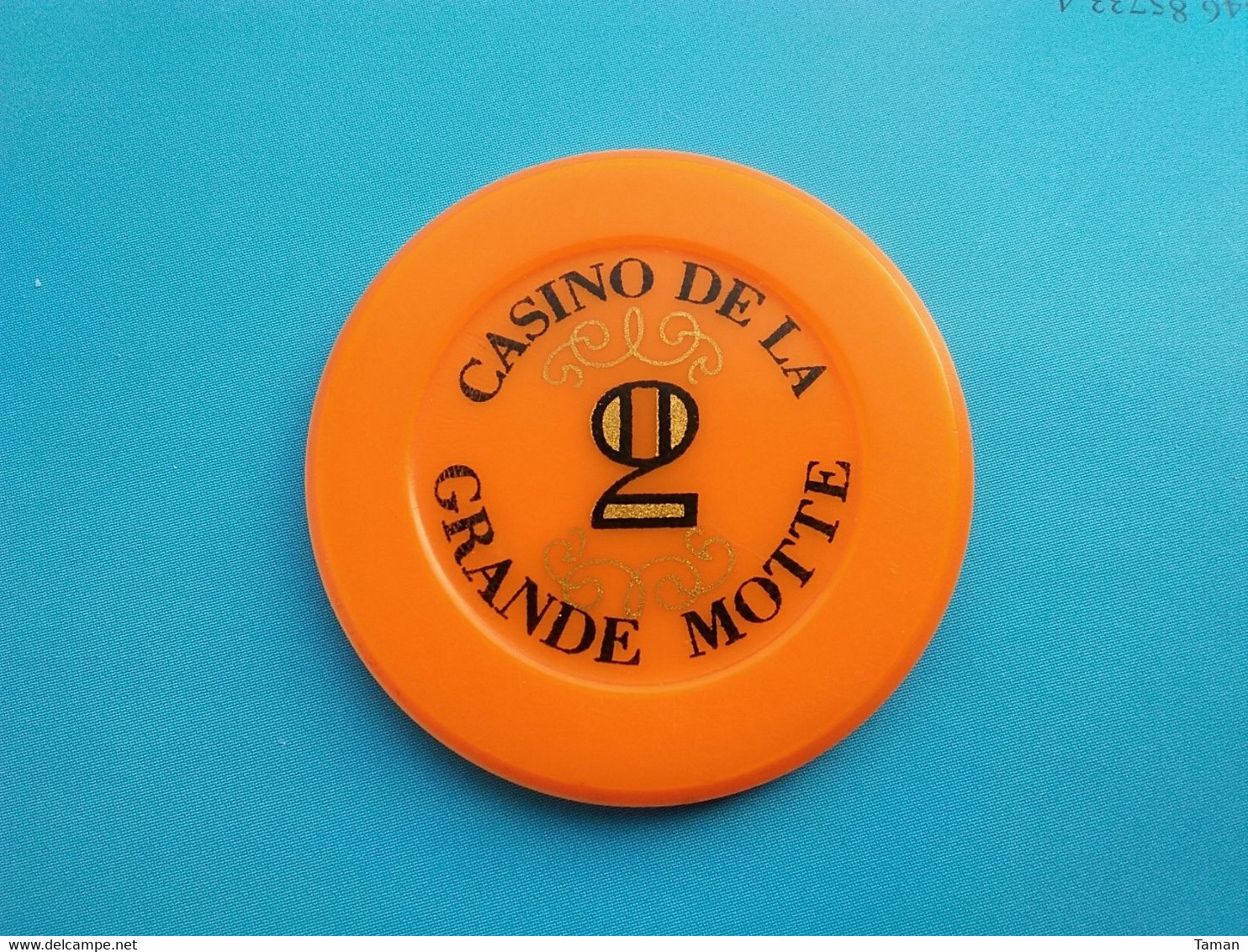 Casino De La Grande Motte   -  2 Francs - Casino