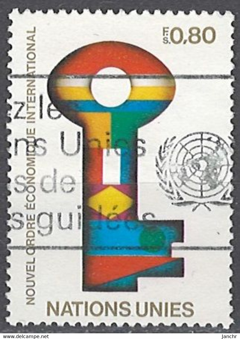 United Nations (UNO) - Geneva 1980. Mi.Nr. 88, Used O - Gebraucht