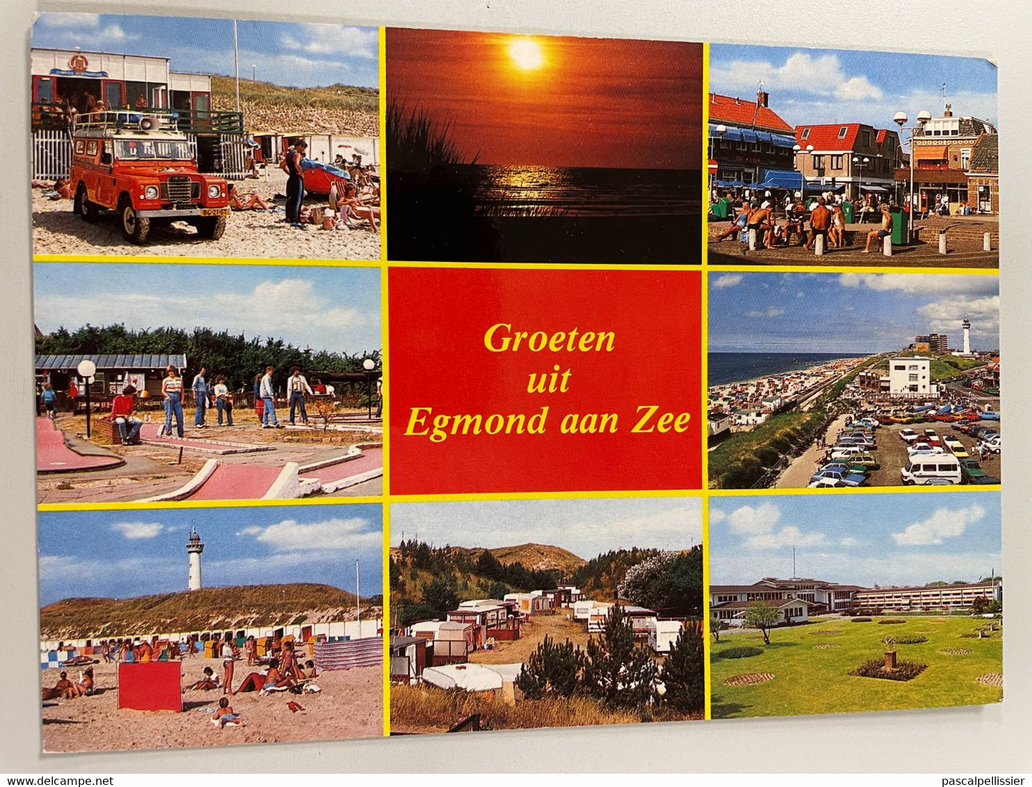 CPSM - PAYS BAS - Groeten Uit Egmond Aan Zee - Multi Vues - Egmond Aan Zee